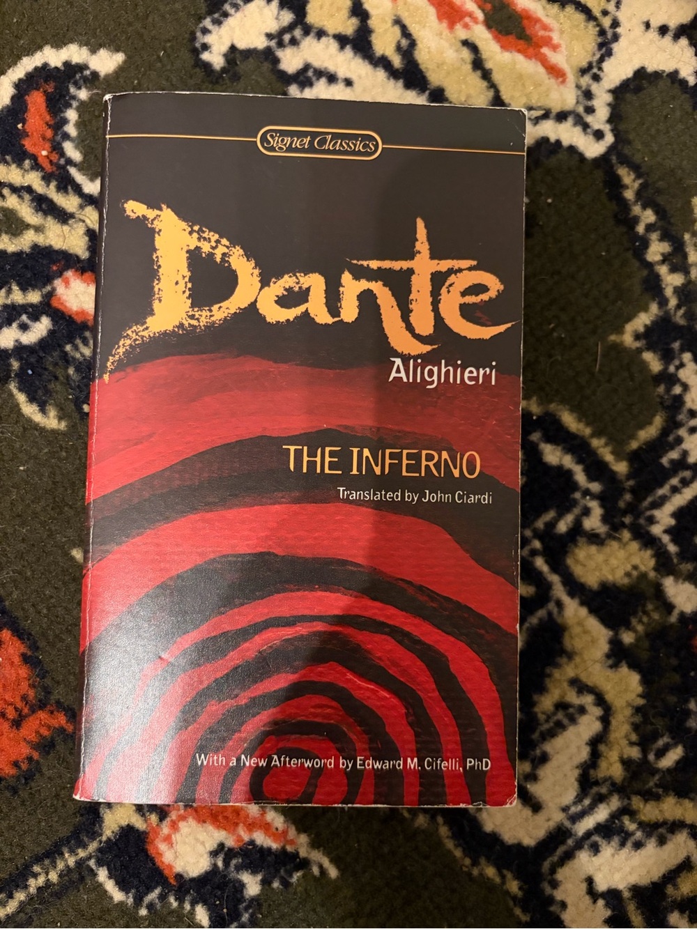 Dante Alighieri - The Inferno (Signet Classics) Red & Black Cover